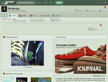 Tablet Screenshot of panda-pye.deviantart.com