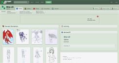 Desktop Screenshot of bine-xd.deviantart.com