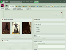 Tablet Screenshot of c-so.deviantart.com