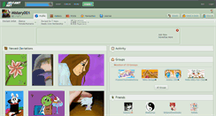 Desktop Screenshot of mistery001.deviantart.com