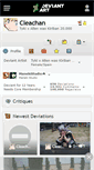 Mobile Screenshot of cleachan.deviantart.com