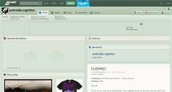 Desktop Screenshot of androidal-cognition.deviantart.com