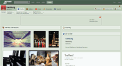Desktop Screenshot of hamburg.deviantart.com