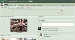 Desktop Screenshot of davari.deviantart.com