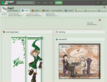Tablet Screenshot of fm07.deviantart.com