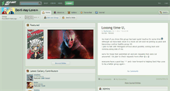 Desktop Screenshot of devil-may-love.deviantart.com