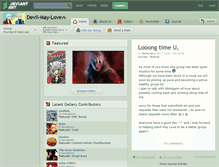 Tablet Screenshot of devil-may-love.deviantart.com