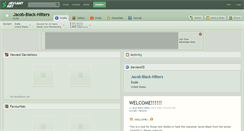 Desktop Screenshot of jacob-black-h8ters.deviantart.com