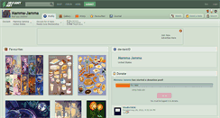 Desktop Screenshot of mamma-jamma.deviantart.com