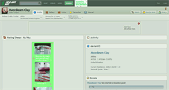 Desktop Screenshot of moonbeam-clay.deviantart.com