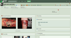 Desktop Screenshot of kyle-nom-nom-nom.deviantart.com