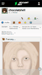 Mobile Screenshot of chocolatshell.deviantart.com