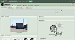 Desktop Screenshot of danielrock.deviantart.com