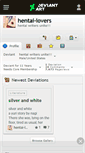 Mobile Screenshot of hentai-lovers.deviantart.com