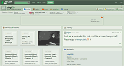 Desktop Screenshot of ping600.deviantart.com