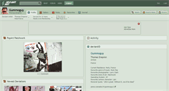 Desktop Screenshot of gummoguy.deviantart.com