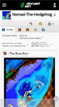 Mobile Screenshot of nomad-the-hedgehog.deviantart.com