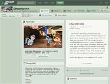 Tablet Screenshot of elmoretown.deviantart.com