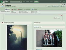 Tablet Screenshot of kipakapa.deviantart.com