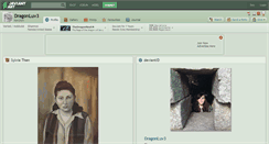 Desktop Screenshot of dragonluv3.deviantart.com