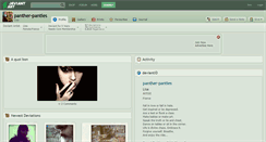 Desktop Screenshot of panther-panties.deviantart.com