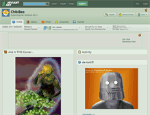 Tablet Screenshot of chibibee.deviantart.com