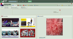 Desktop Screenshot of justicecadet.deviantart.com