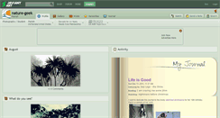 Desktop Screenshot of nature-geek.deviantart.com