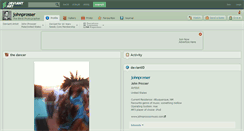 Desktop Screenshot of johnprosser.deviantart.com
