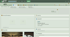 Desktop Screenshot of geniy.deviantart.com