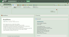 Desktop Screenshot of darkkinkachu.deviantart.com