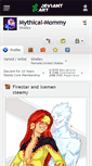 Mobile Screenshot of mythical-mommy.deviantart.com