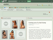 Tablet Screenshot of g-system.deviantart.com