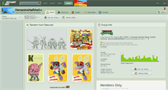 Desktop Screenshot of heroesinahalfshell.deviantart.com