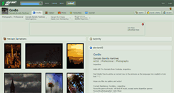 Desktop Screenshot of gonbo.deviantart.com