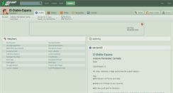 Desktop Screenshot of el-diablo-espana.deviantart.com