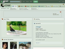 Tablet Screenshot of ciriangel.deviantart.com