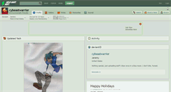 Desktop Screenshot of cybeastwarrior.deviantart.com