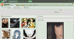 Desktop Screenshot of elesorriso.deviantart.com