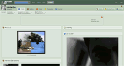 Desktop Screenshot of kimlanbu.deviantart.com