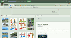Desktop Screenshot of cadaska.deviantart.com