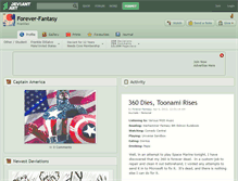 Tablet Screenshot of forever-fantasy.deviantart.com