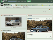 Tablet Screenshot of jgggdesign.deviantart.com