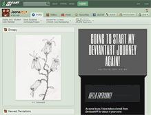 Tablet Screenshot of jaona.deviantart.com