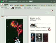 Tablet Screenshot of estelar.deviantart.com