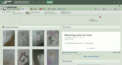 Desktop Screenshot of laharlchan.deviantart.com