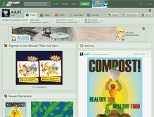 Tablet Screenshot of ajl03.deviantart.com
