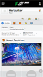 Mobile Screenshot of hartsuiker.deviantart.com