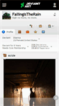 Mobile Screenshot of fallingistherain.deviantart.com