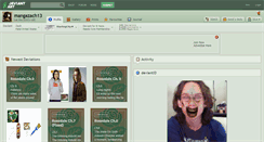 Desktop Screenshot of mangazach13.deviantart.com